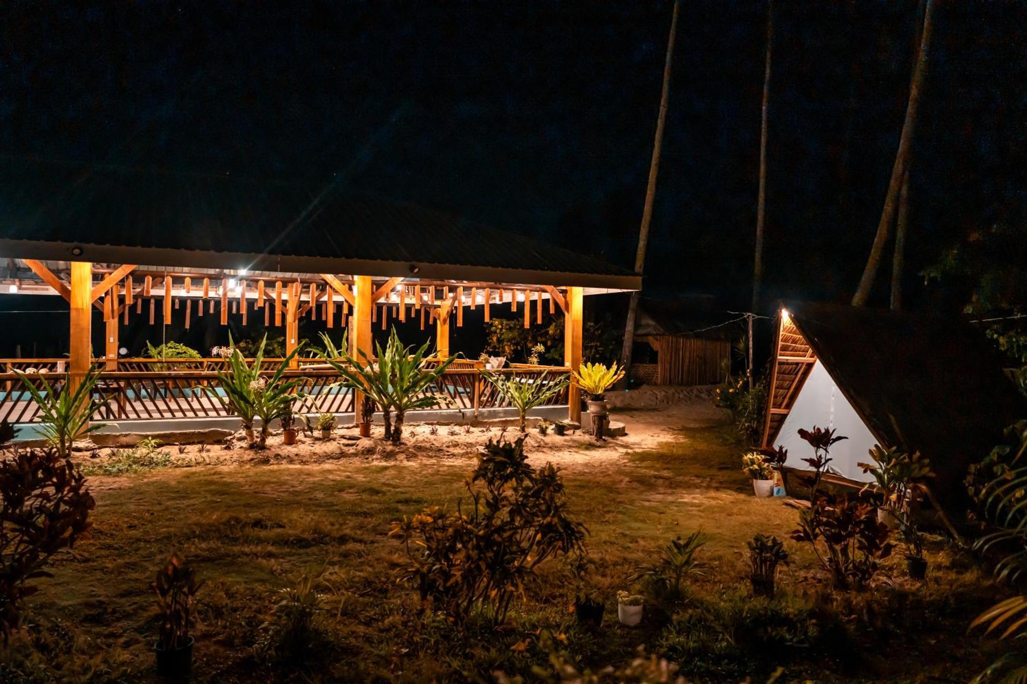 Amihan Beach Hostel San Vicente  Kültér fotó